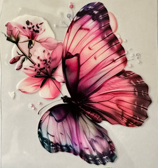 Butterfly Floral 076
