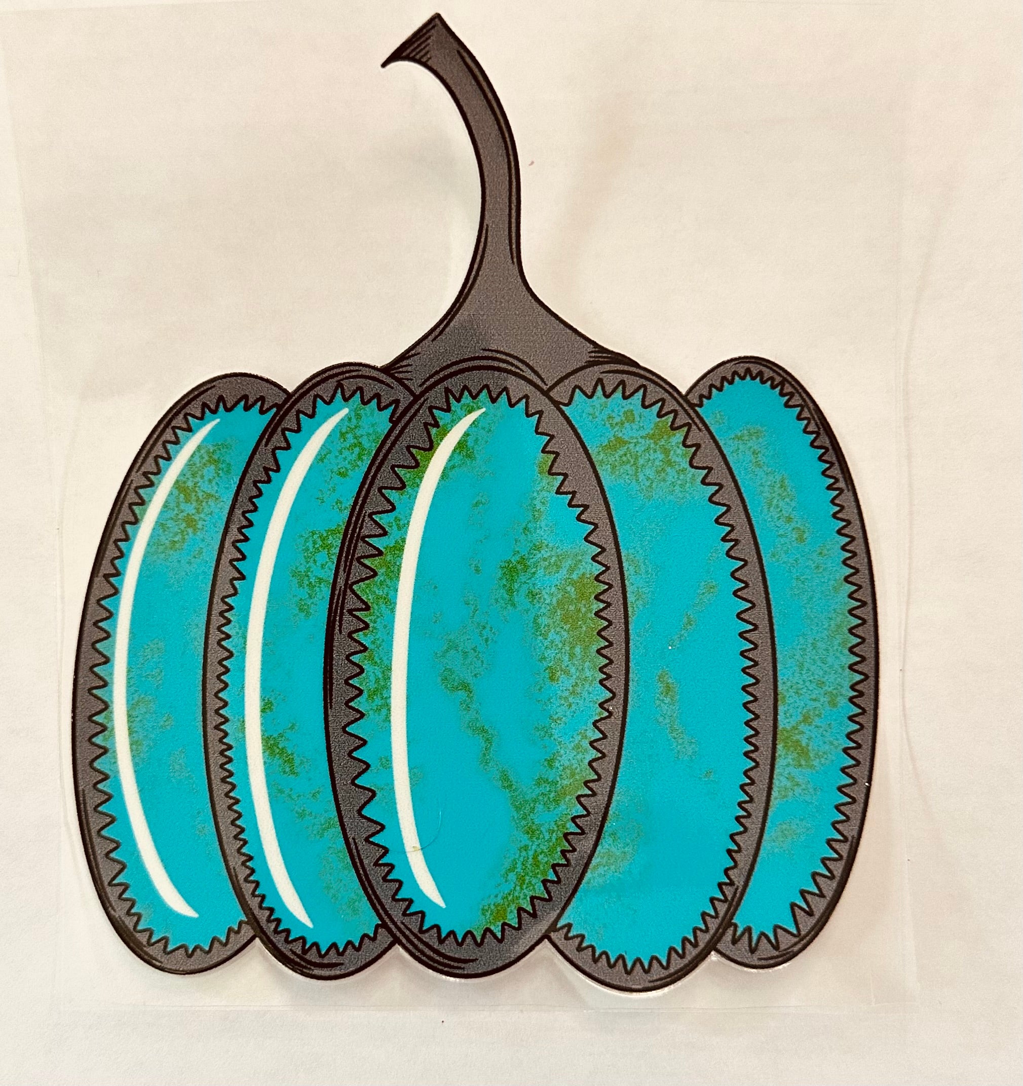 Turquoise Pumpkin 098