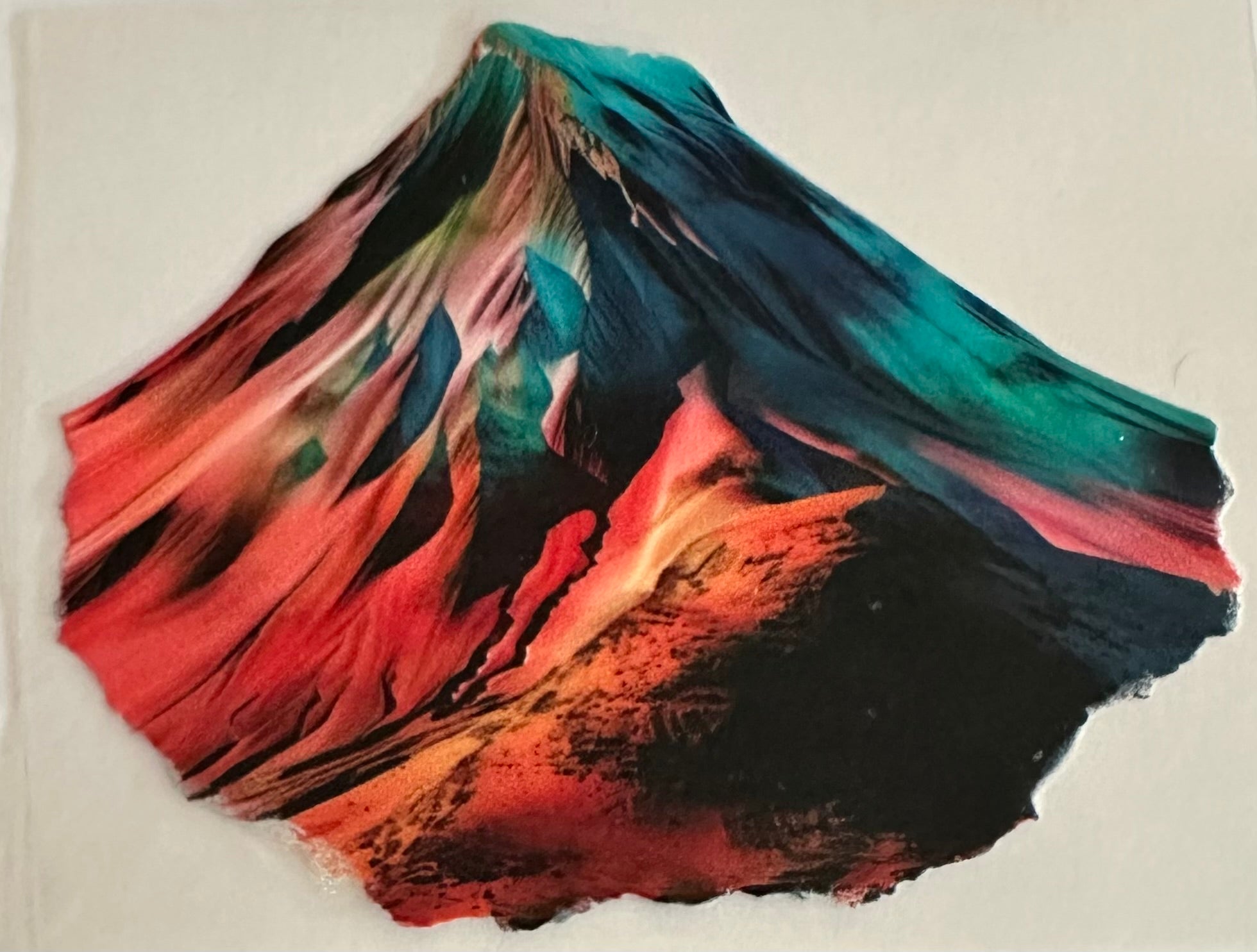 Water Color Mountain 046