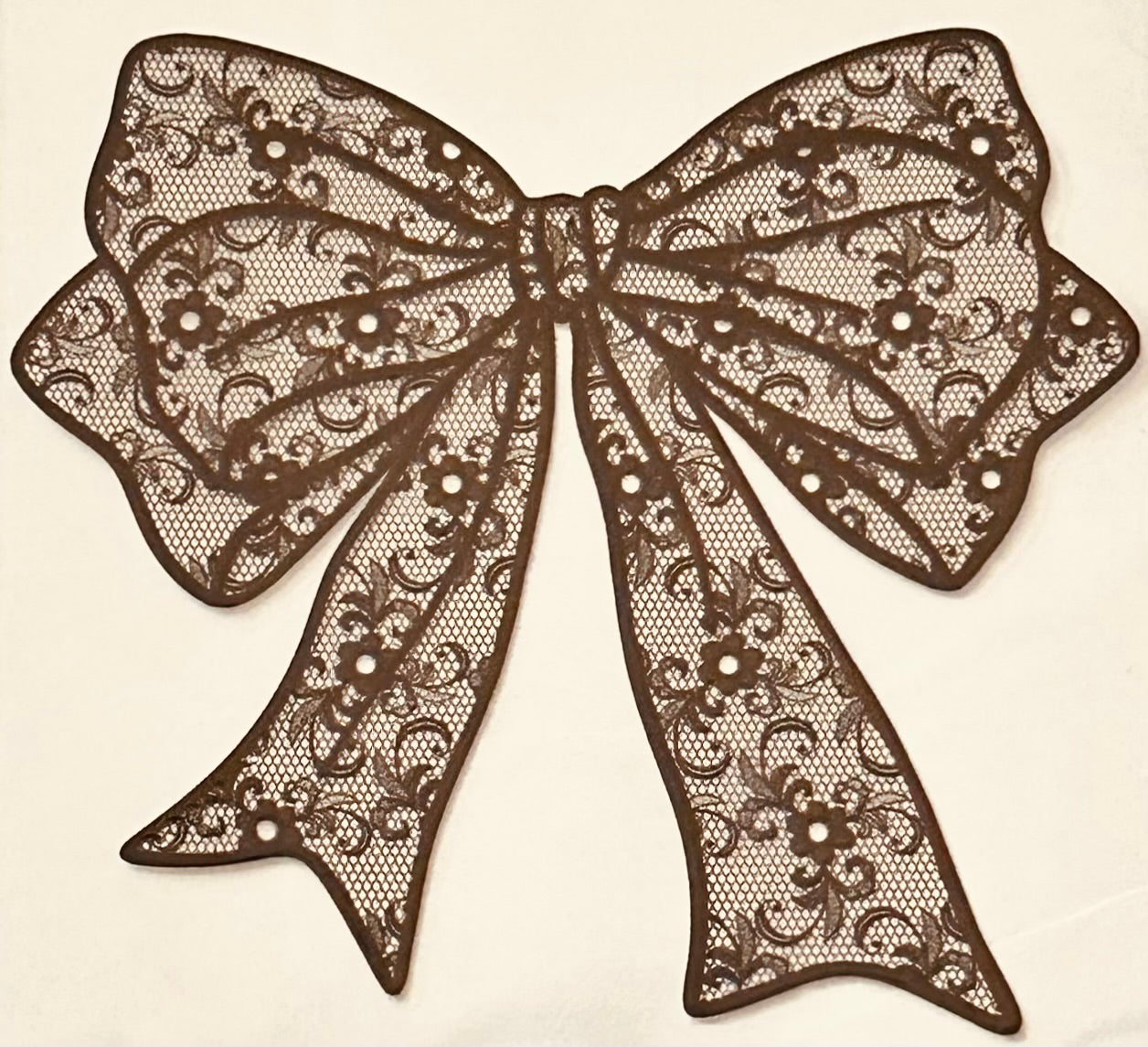 Black Lace Bow 116