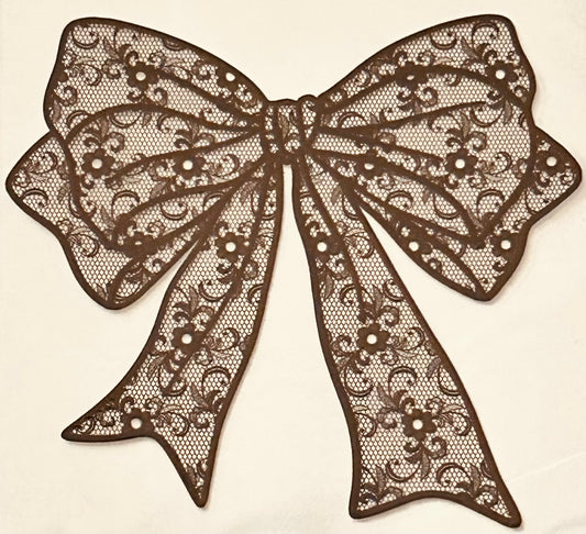 Black Lace Bow 116