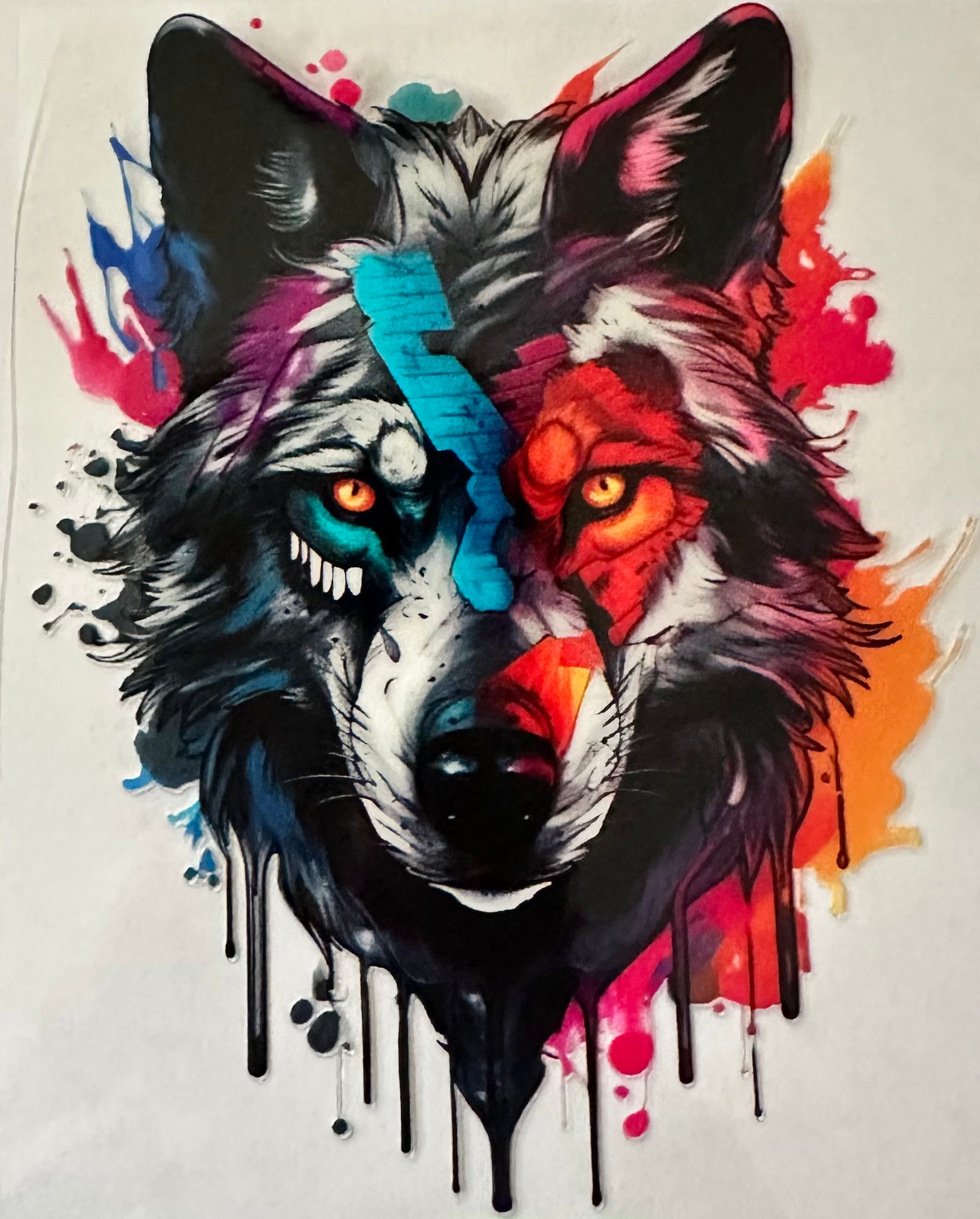 Colorful Wolf 077
