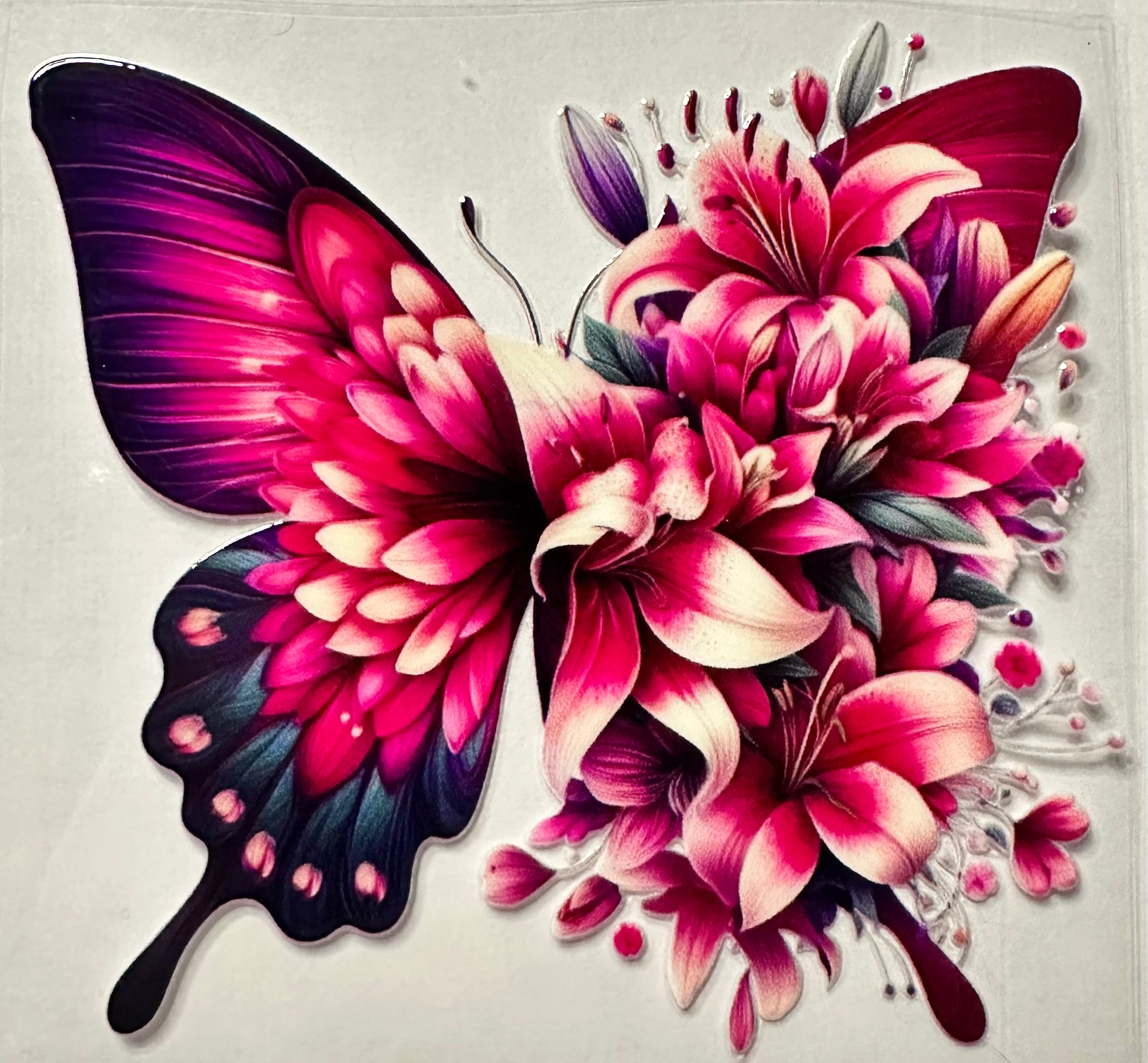 Butterfly Pink/Purple-014