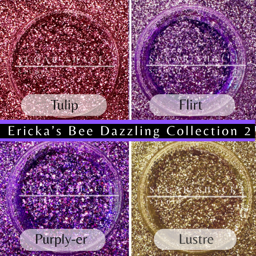 Ericka's Bee Dazzling Collection 2/Pairs with That 70's Girl Vinyl