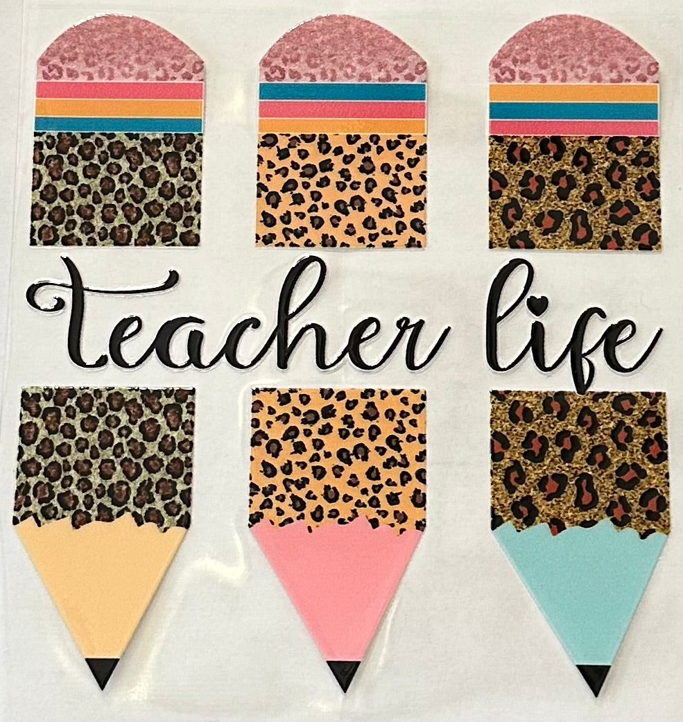Teacher Life Pencils 091