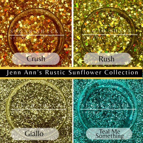 Jennifer Ann's Rustic Sunflower Collection/Pairs with That 70's Girl Vinyl