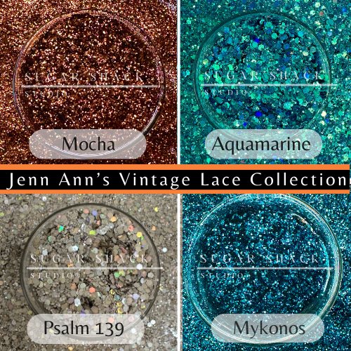 Jennifer Ann's Vintage Lace Collection/Pairs with That 70's Girl Vinyl